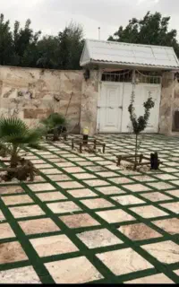 اجرای دیوار کشی باغ سیمان بری محوطه سازی