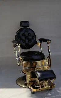 ست آرایشگاهی مردانه طلایی مشکی