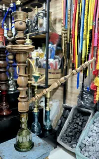 قلیان چوبی