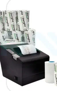 رول حرارتی / رول فیش پرینتر / کاغذ فیش پرینتر