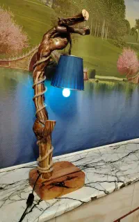 آباژور  روستیک  چوبی