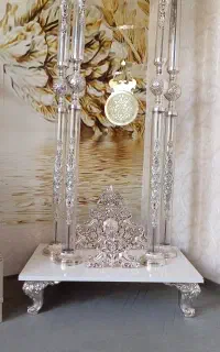 یک عدد ساعت ایستاده با سورخ کن بدونه روغن درحد
