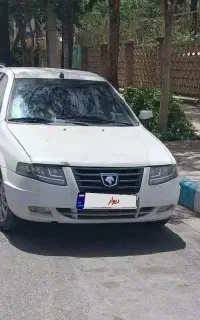 سمند EF7 پایه گازسوز کارخانه مدل ۱۳۸۹ سفید