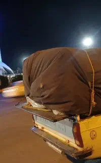 حمل بار. باربری با وانت. بار با وانت مبله.وانت بار