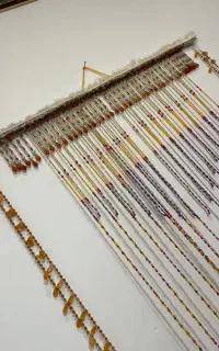 پرده سنتی کار دست