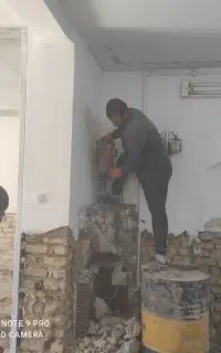 لوله کشی فاضلاب چاه زنی تخریب کاری