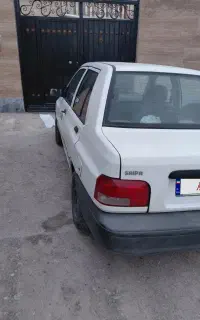 پراید مدل ۹۶ بی رنگ