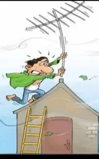 نصب تلویزیون سیم انتن نصب