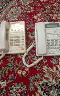 دو عدد گوشی تلفن پاناسونیک