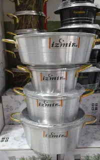 سرویس قابلمه کاسیو  طرح گلدونی