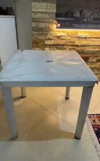 میز پلاستیکی۴نفره ۲عدد