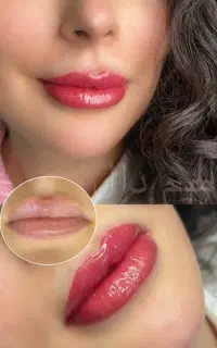 مدل شیدینگ لب،فیبروز،میکرو،خط چشم فقط هزینه مواد