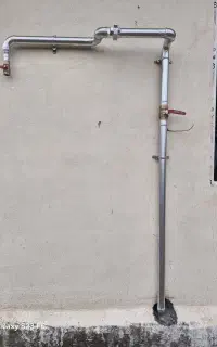 لوله کشی گاز خانگی توکار و روکار
