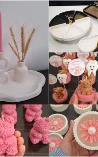 آموزش شمعسازی و سنگ مصنوعی