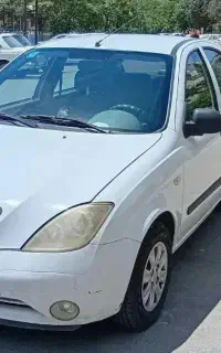تیبا صندوق دار سفید ۹۲ بی رنگ بی ضربه