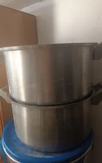قابلمه استیل بزرگ دهانه 60سانت