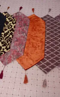 تعدادی رانر  پارچه برند ترک وارداتی