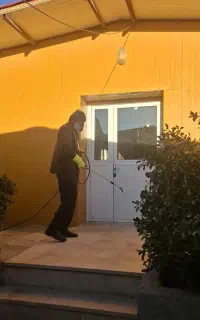سمپاشی سوسک موش ساس کک کنه سم پاشی