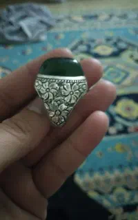 انگشتر نقره مردانه