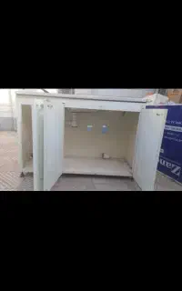 کابینت فلز به همراه سینک