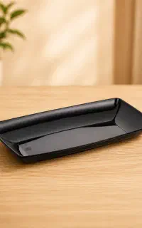 دیس مشکی متالایز  کوچک