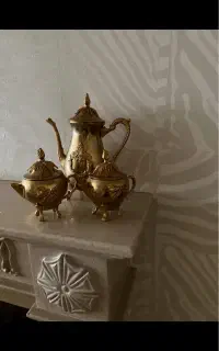 ست چای خوری همراه با سینی