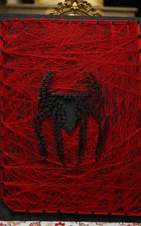 تابلو شاسی طرح اسپایدر من(Spiderman) دست ساز