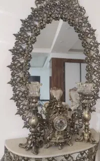 فروش کنسول دوتا شمع دون و ساعت