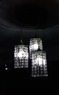 لوستر سقفی کریستالی