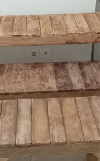 نیمکت چوبی چهارپایه چوبی