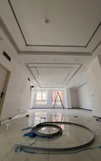 برش کاری کناف و نصب لاین نوری (۰ تا ۱۰۰)