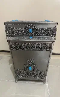 ست جا دستمالی و سطل زباله