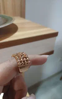 انگشتر طرح طلا مارک ژوپینگ