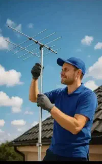 نصب انتن با لوازم