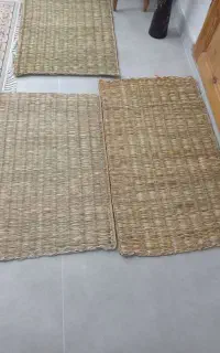 پادری طبیعی و ضد رطوبت حصیری دست بافت