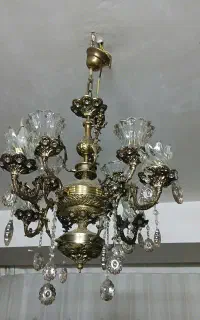 لوستر برنجی سالم
