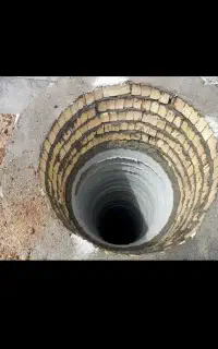 مقنی چاه کن حفره چاه آب تا عمق 200متر تضمینی