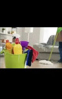 خانم جوان جهت نظافت منزل