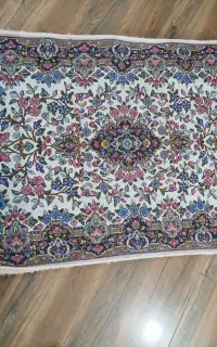 قالیچه دست بافت گره راور