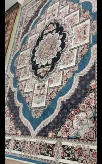 فروشنده و خریدار فرش ماشینی جفت