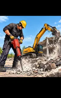 تخریب وکندن فندانسیون گچکاری درب ضدسرقت