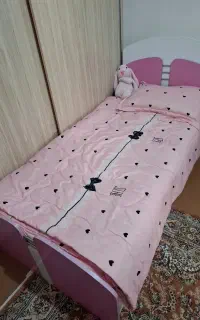 تخت وکمد نوجوان با تشک تخت