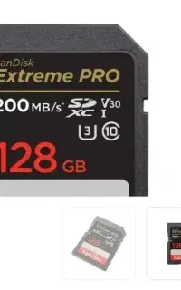 حافظه SanDisk Extreme PRO SDXC ظرفیت 128GB