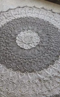 ماندالا (فرشینه) دست باف