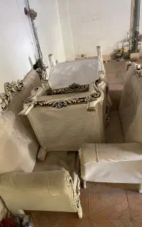 ست ۷نفره مبل سفید