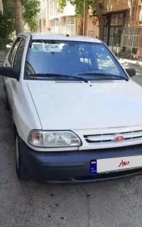 پراید ۱۳۱ بدون رنگ