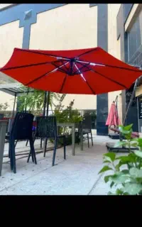 چتر میزصندلی سایبان برزنت۷ جوکار