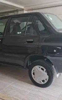 فروش پراید مشکی مدل 86 دوگانه سوزکارخانه