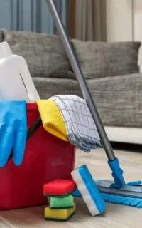 شرکت خدمات نظافتی ساختمان ومنزل پاکیزه با وسایل