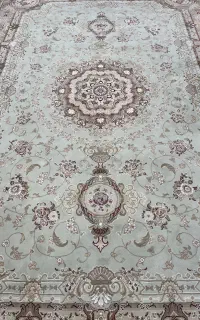 دوتخته فرش ۶متری ضخیم قالیشویی رفته